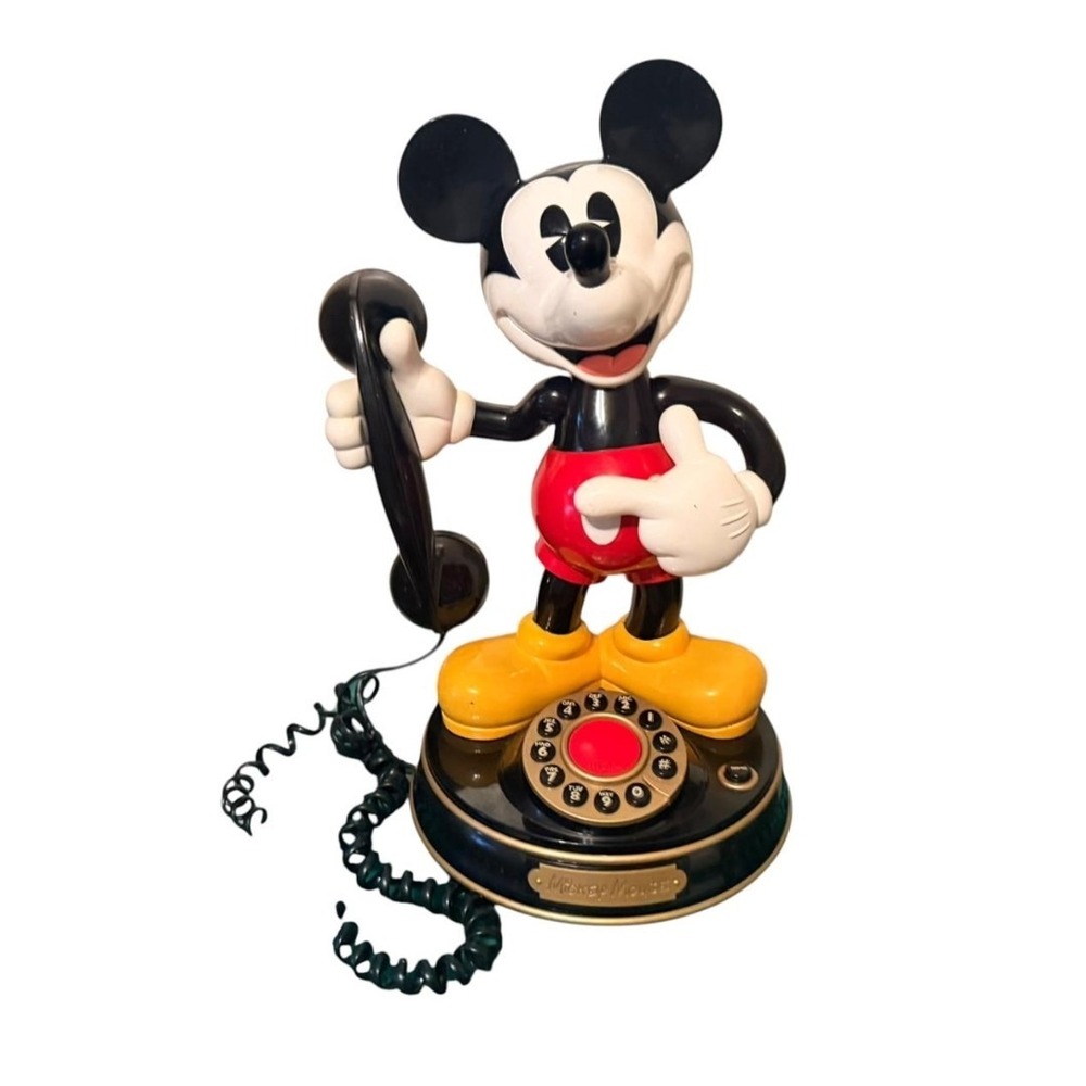 Disney Mickey Mouse Animated Talking Phone Discounted Does Not Move Only Rings